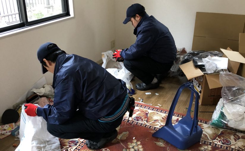三重県桑名市の管理物件にて家財撤去のご依頼