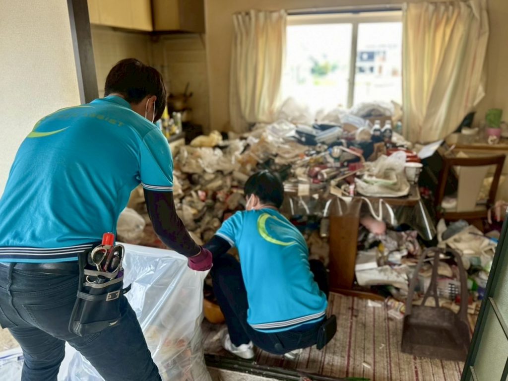 福井県福井市でのゴミ屋敷整理