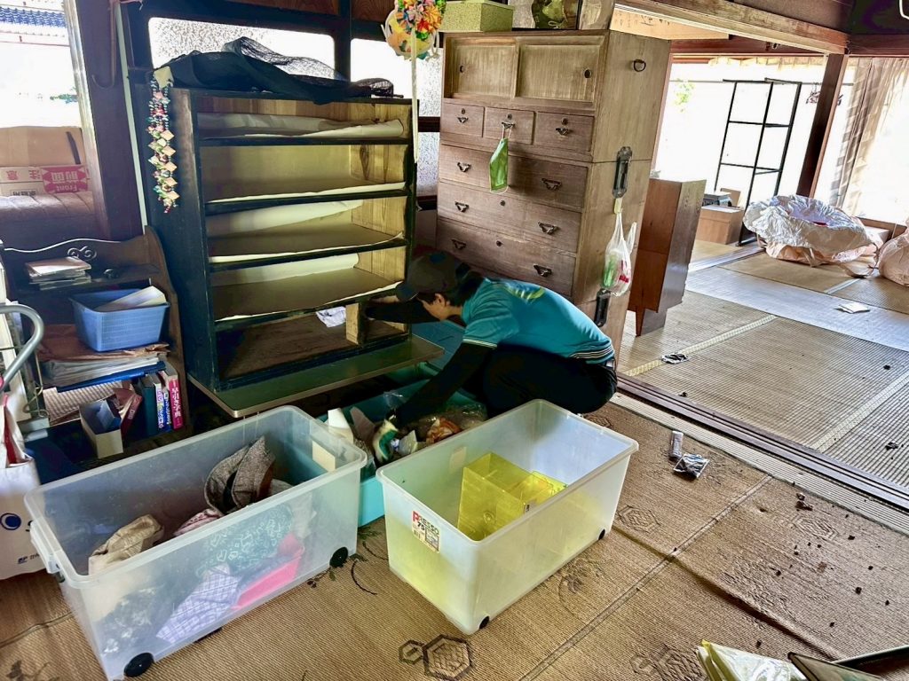 石川県中能登町での家財整理、物品買取