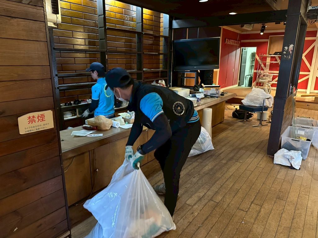京都府京都市での家財整理