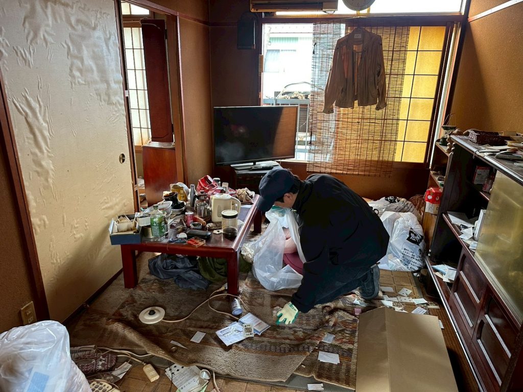 福井県小浜市での遺品整理、ハウスクリーニング